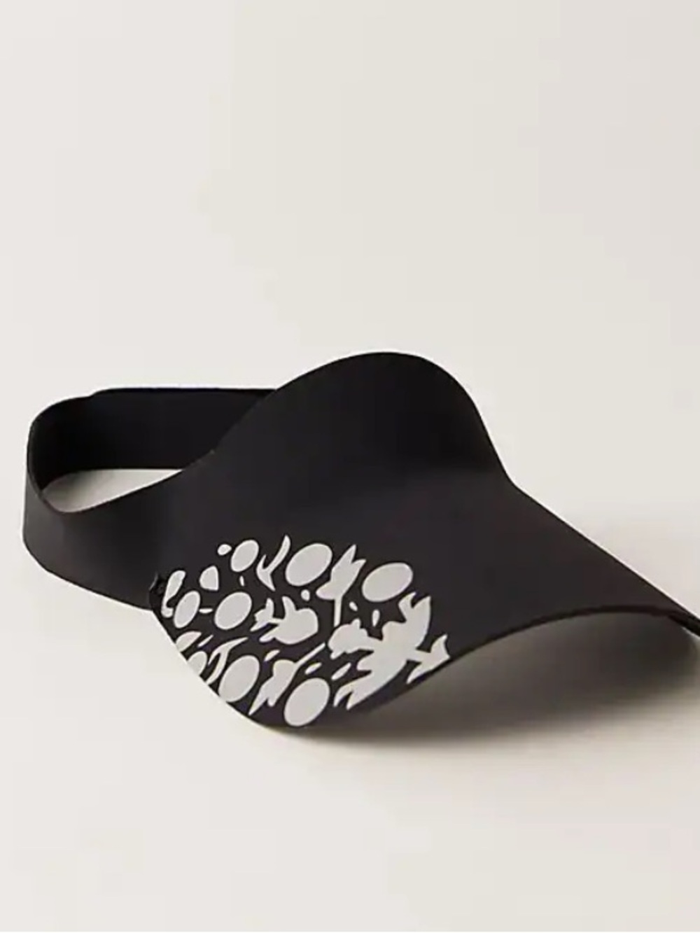 Free People Volley Reflective Visor in Black 🆕